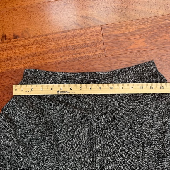 Catherine Malandrino Charcoal A-Line Skirt - Picture 7 of 8